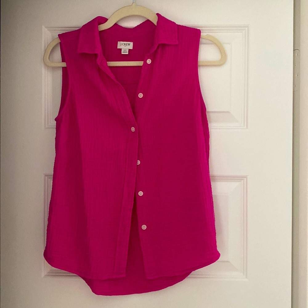 J Crew Women’s Sleeveless XS Blouse